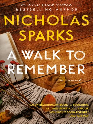 book review of a walk to remember